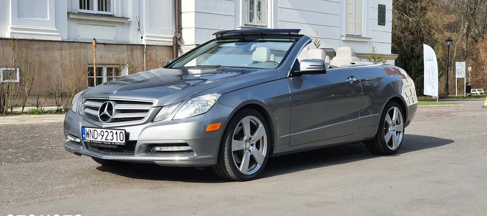 Mercedes-Benz Klasa E cena 93300 przebieg: 110000, rok produkcji 2013 z Warszawa małe 742
